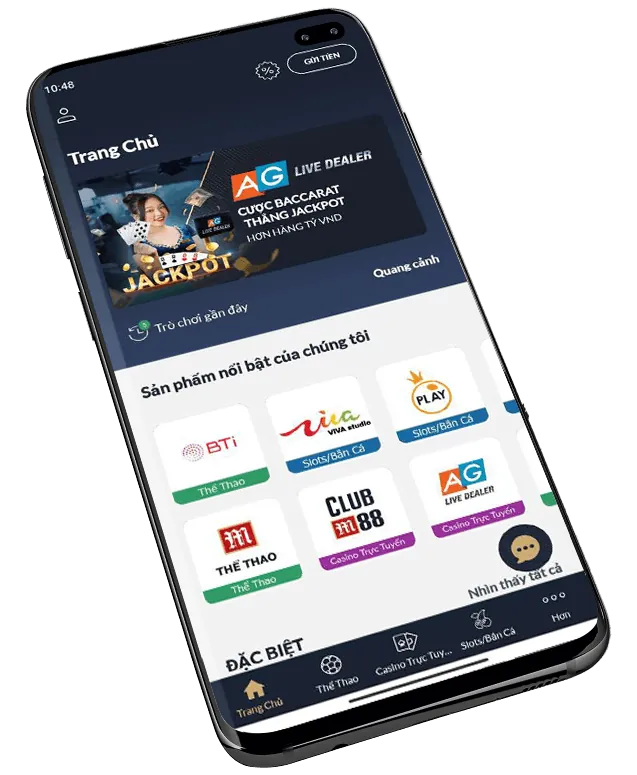 Bắn cá trên di động k8vina casino