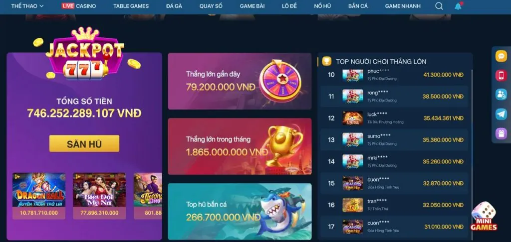 Hình ảnh giải đấu và phần thưởng lớn tại k8vina casino